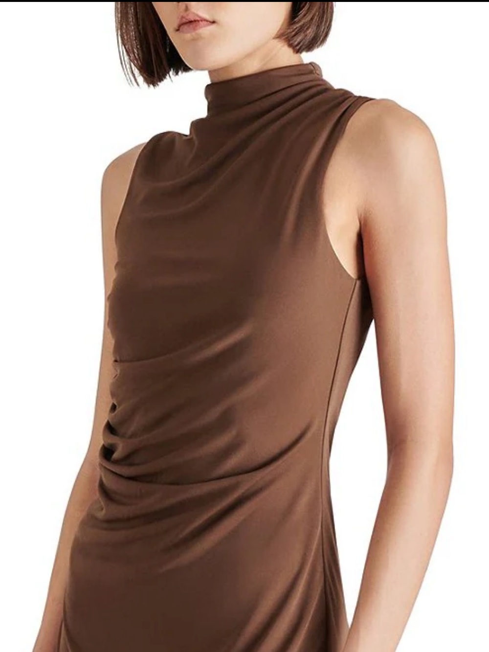Steve Madden Ruched Maxi Dress NWT